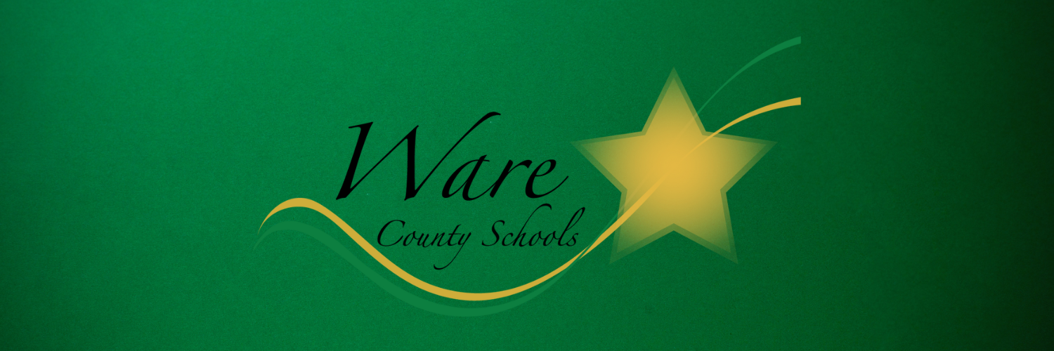 header with text reading Ware County Schools