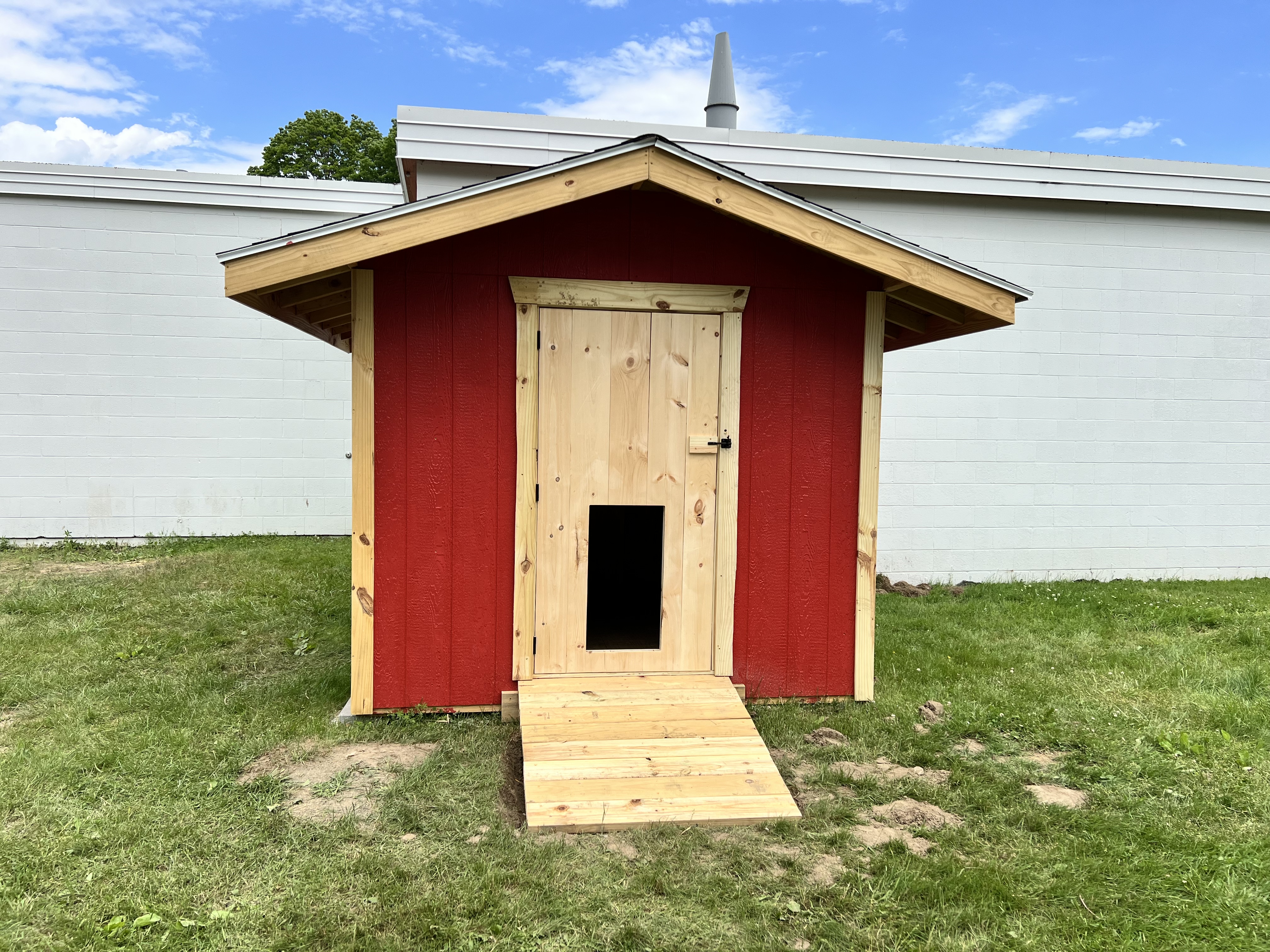 picture of goat barn