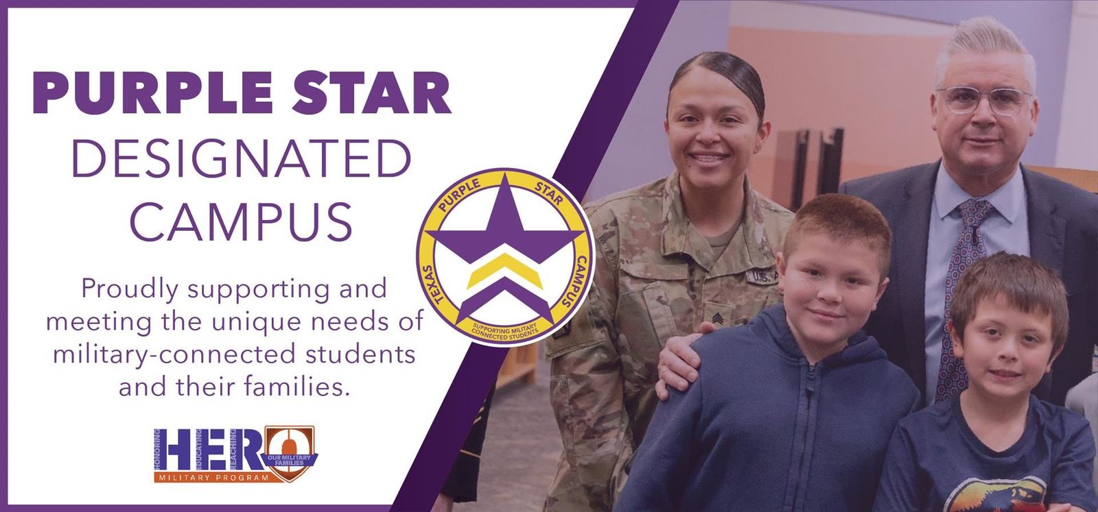 purple star designated campus