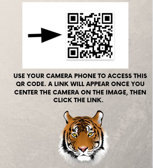 picture of the sign in sheet page QR code