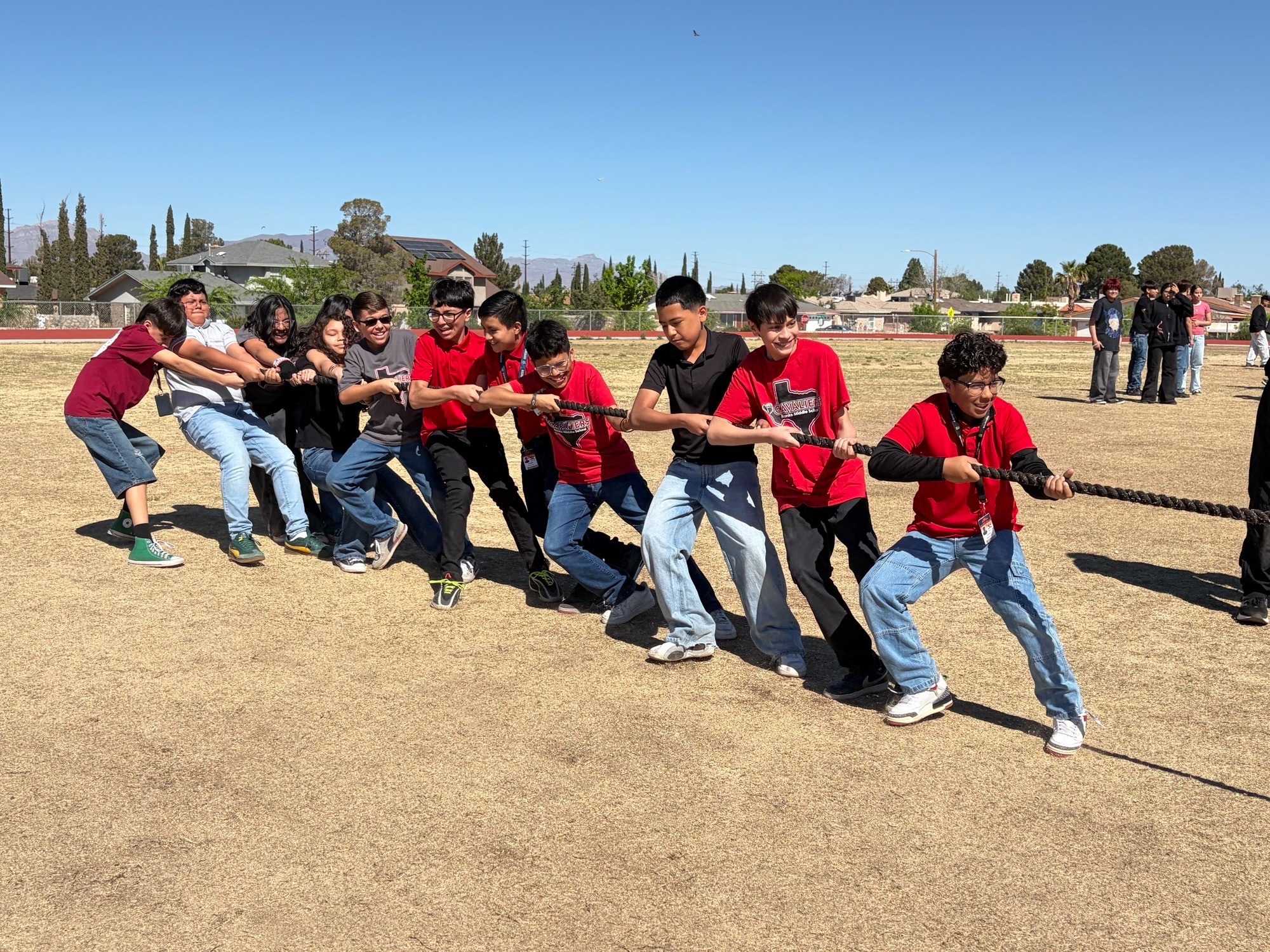 Soldier Up for STAAR obstable course day