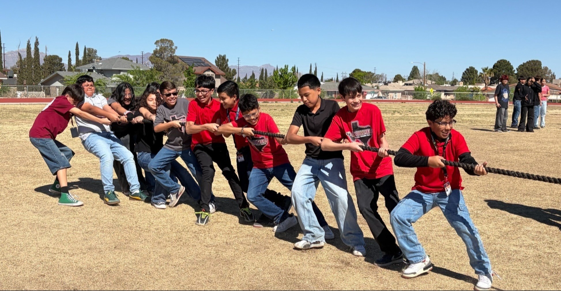 Soldier Up for STAAR obstable course day