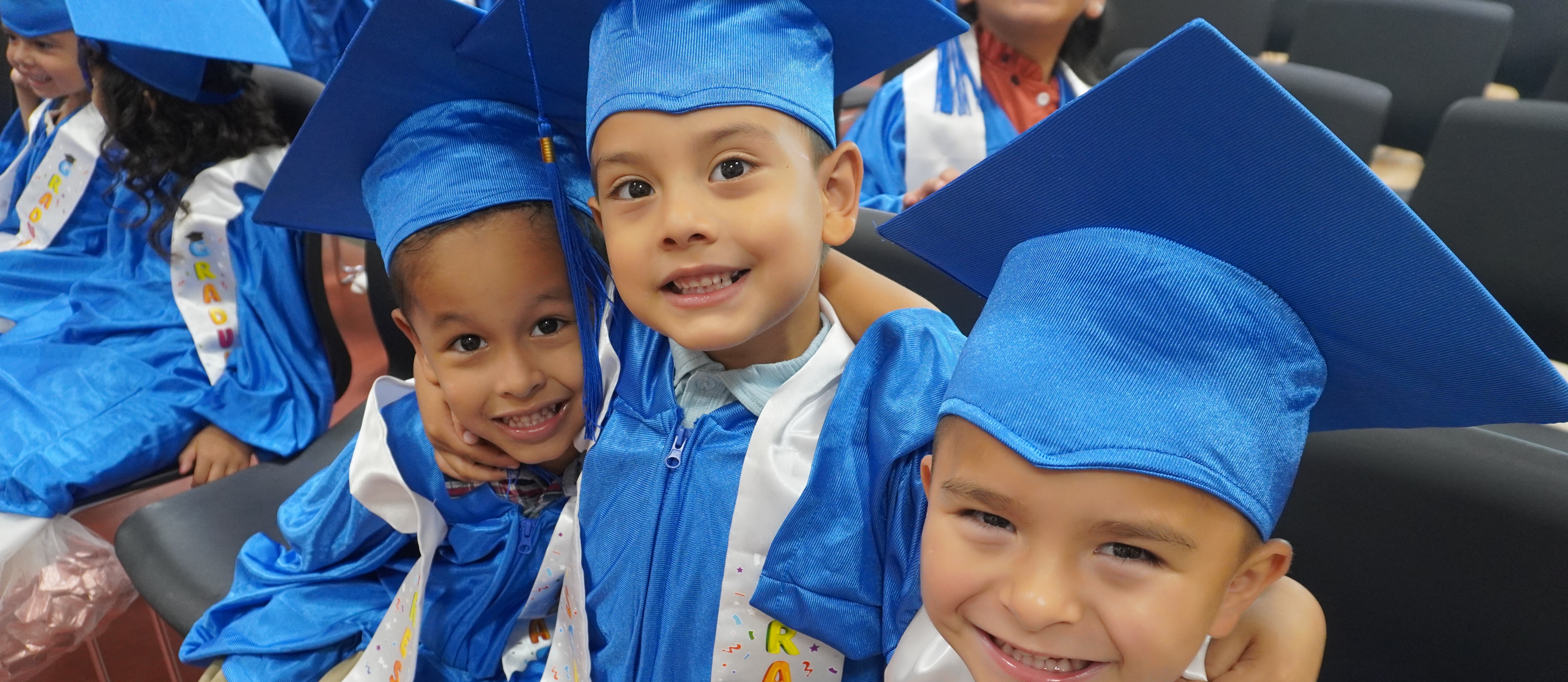 Aztec Pre-K graduation photo.