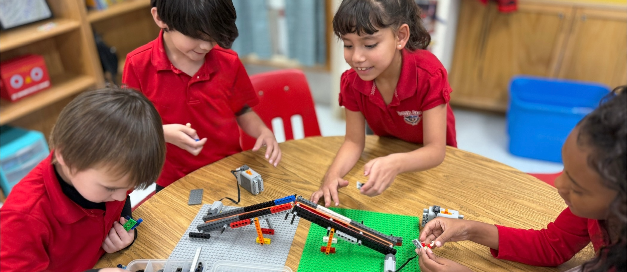 gt students participating in Snapology