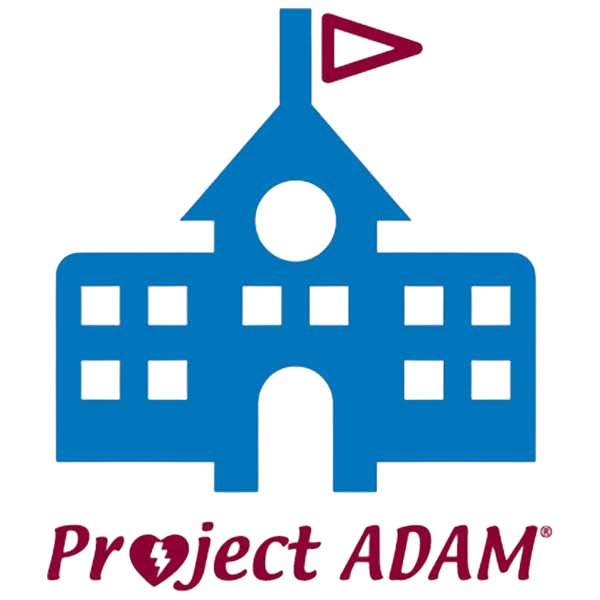 Project ADAM heart safe school logo