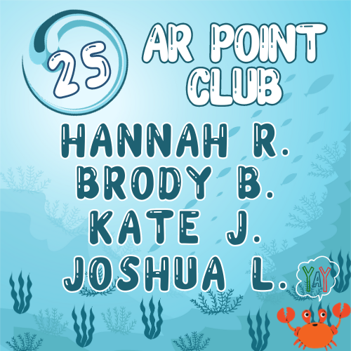 25 POINT CLUB