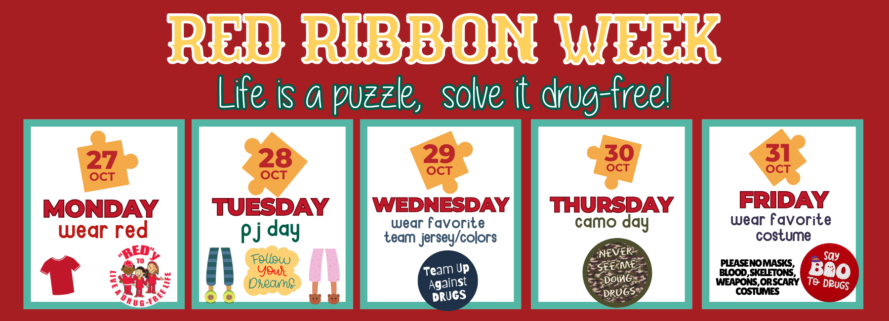 red ribbon week 2025
