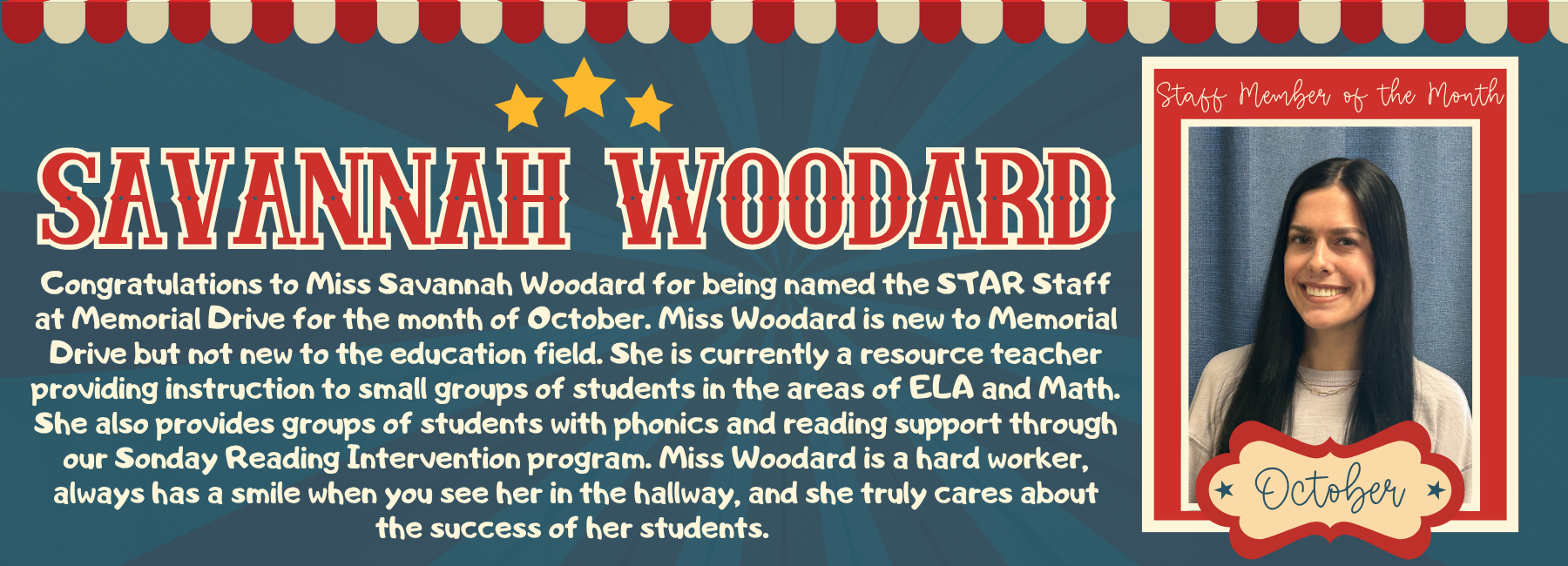 star staff savannah woodard