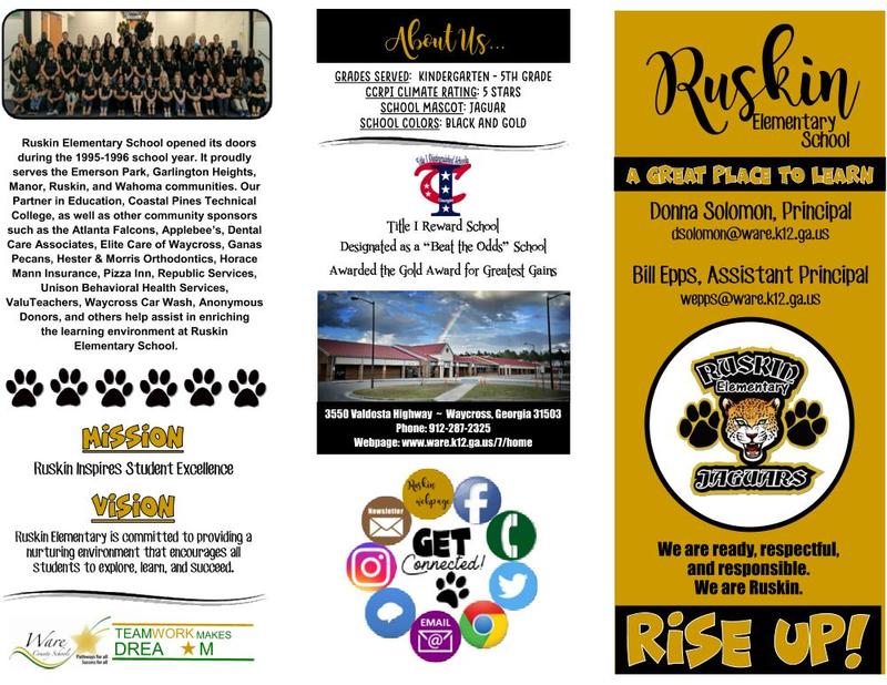 RUSKIN ELEMENTARY BROCHURE