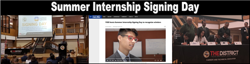 summer internship signing day