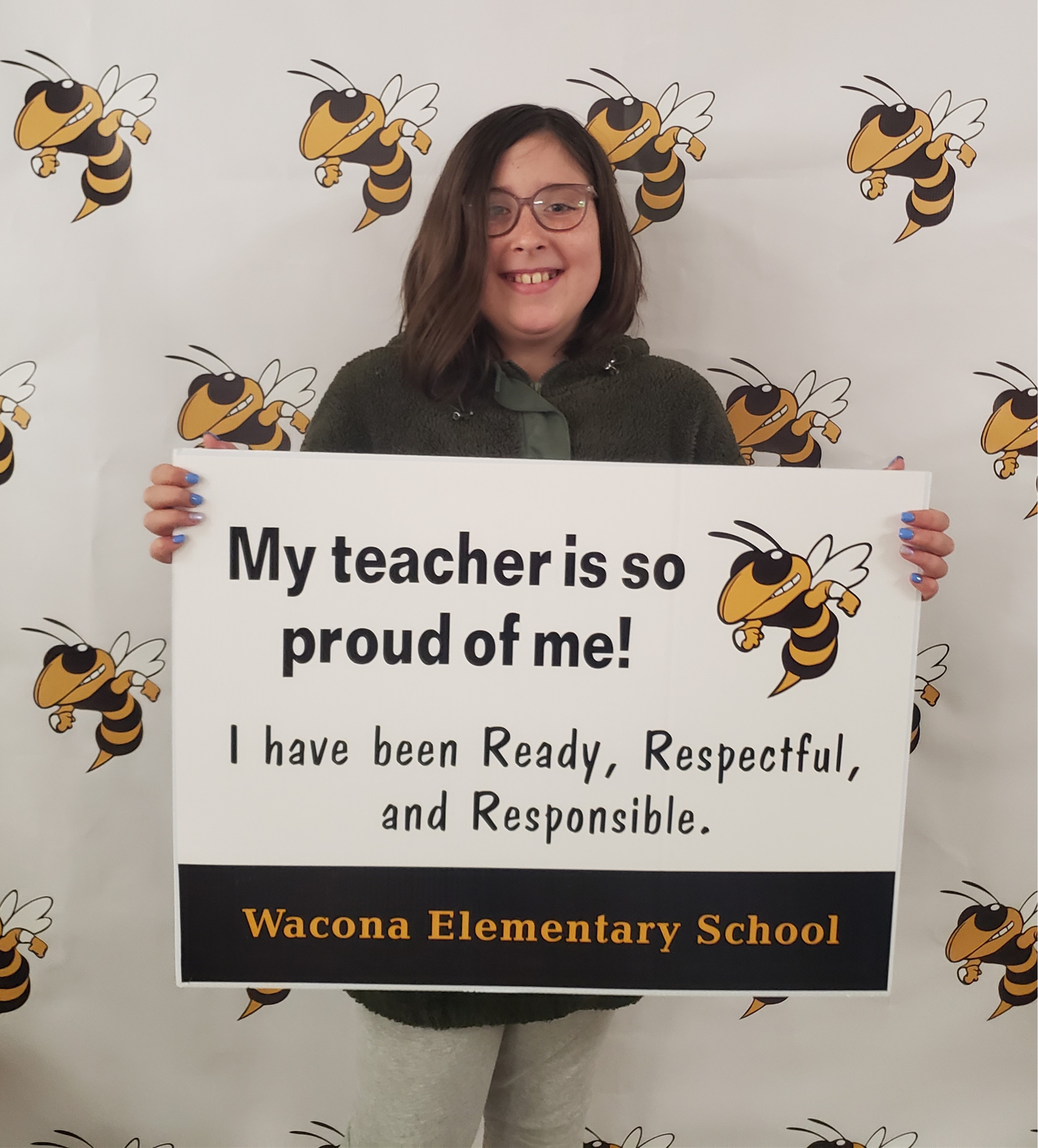 4th Grade Hornet of the Week Anslee