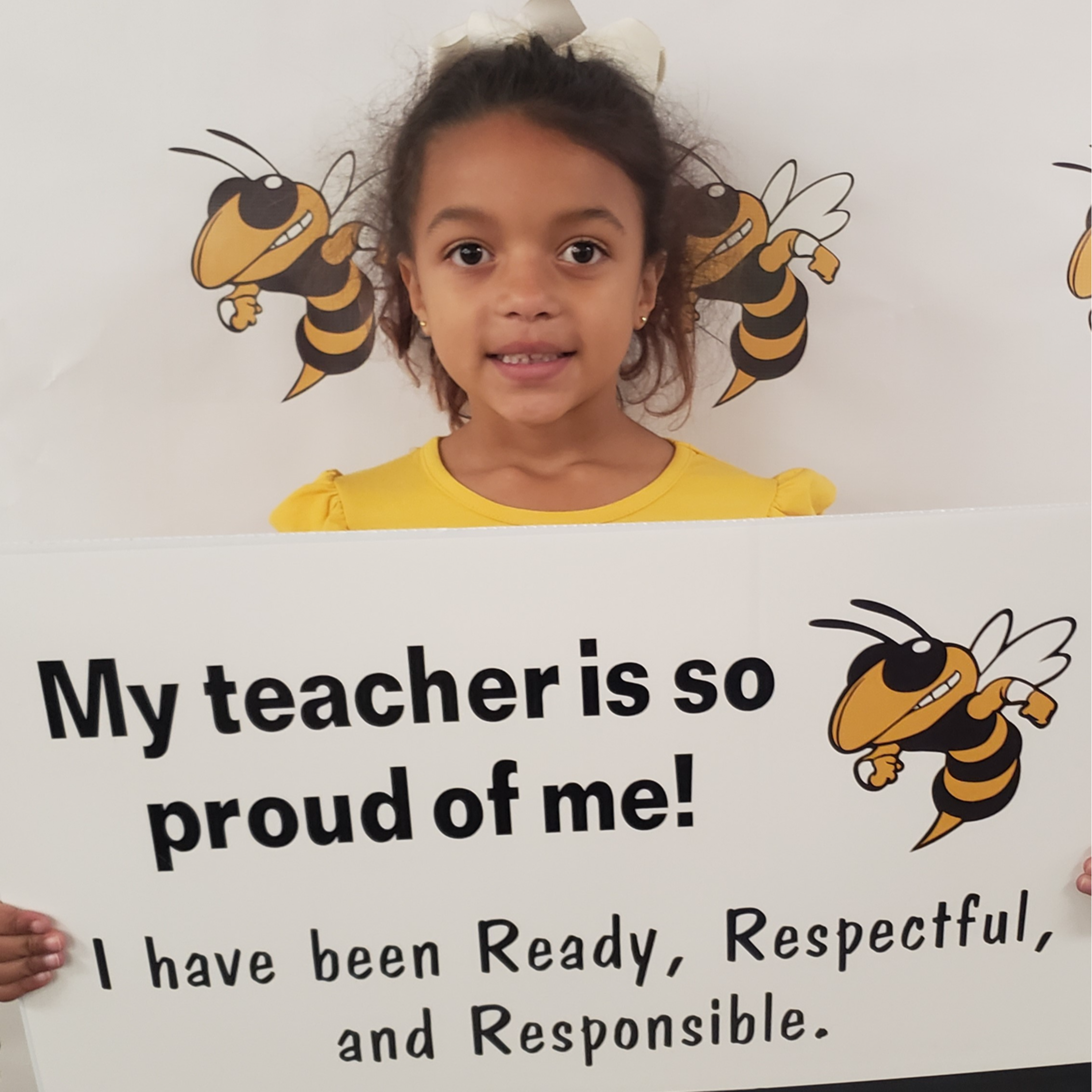 Kindergarten Hornet of the Week McKenzli