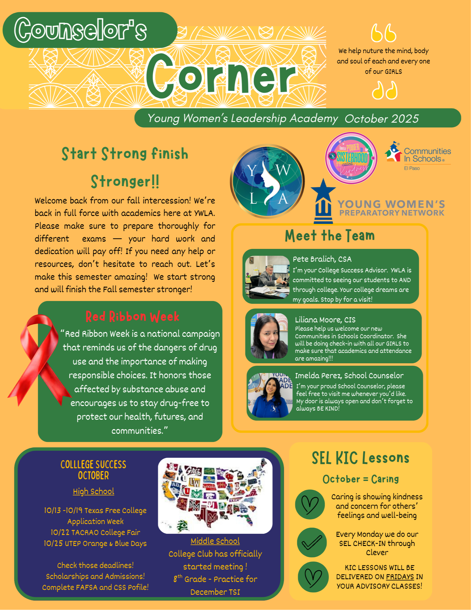 counselors corner