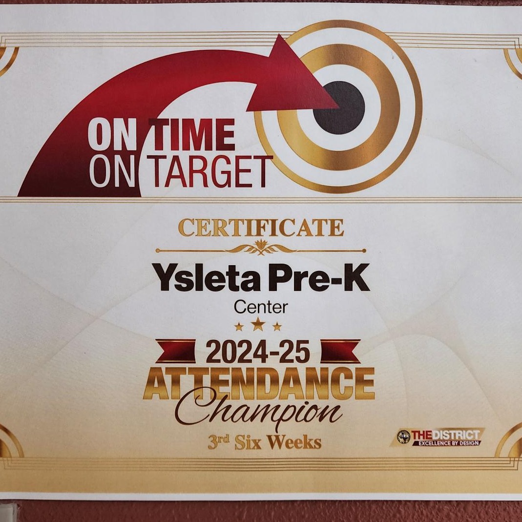 24-25 Attendance Champion 3rd Six Weeks