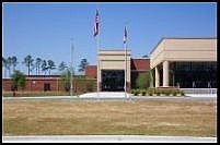 A photo of the WARE COUNTY HIGH SCHOOL.