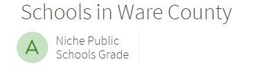 SCHOOLS IN WARE COUNTY - NICHE PUBLIC SCHOOLS GRADE