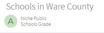 SCHOOLS IN WARE COUNTY - NICHE PUBLIC SCHOOLS GRADE