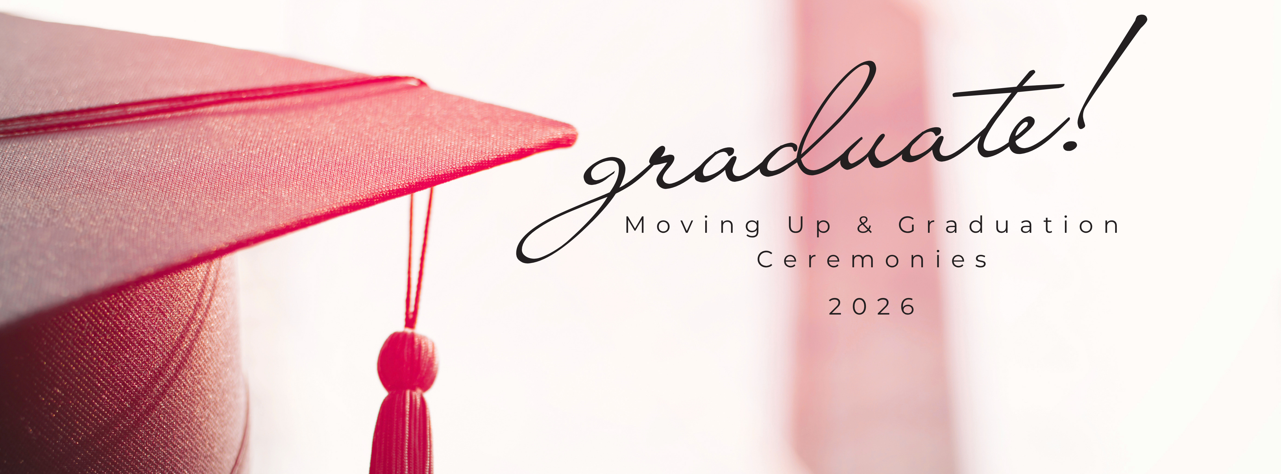 graduation/moving up june 2026