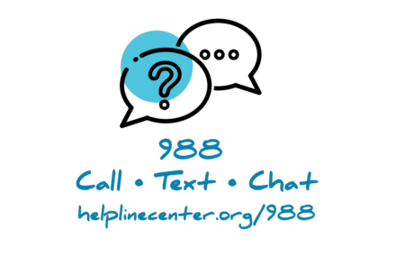 Call, Text, Chat 988 or go to helplinecenter.org/988
