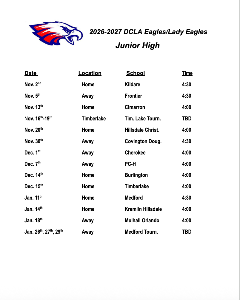 JH Schedule