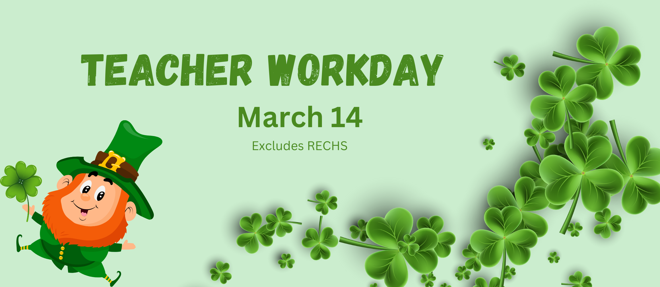 Teacher Workday March 14