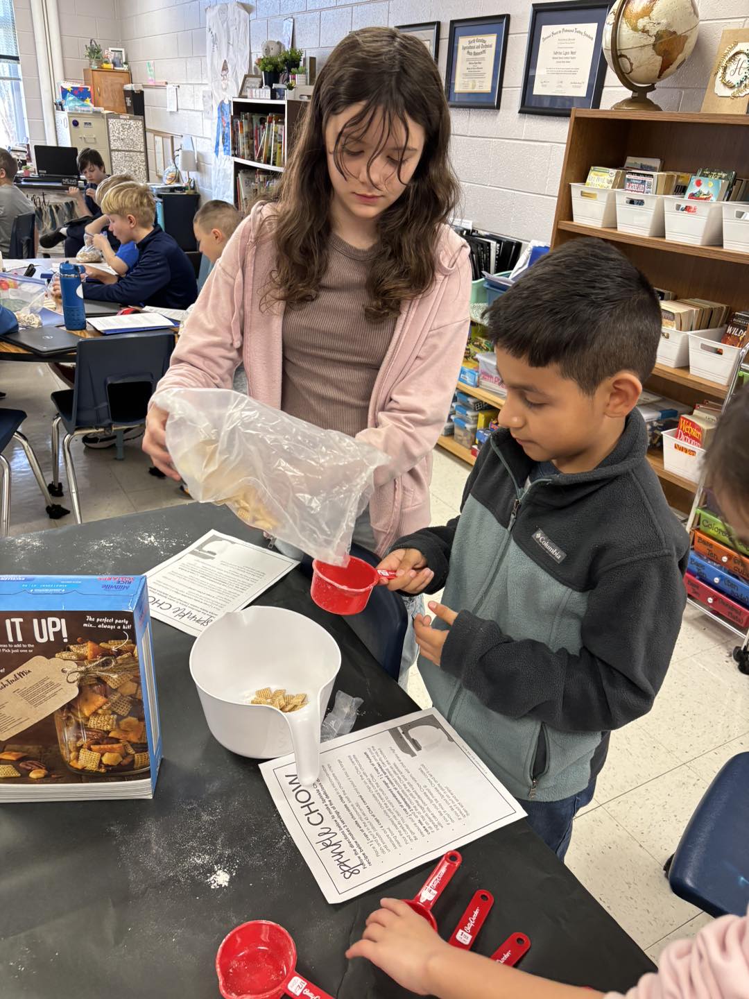 Elementary AIG working on project
