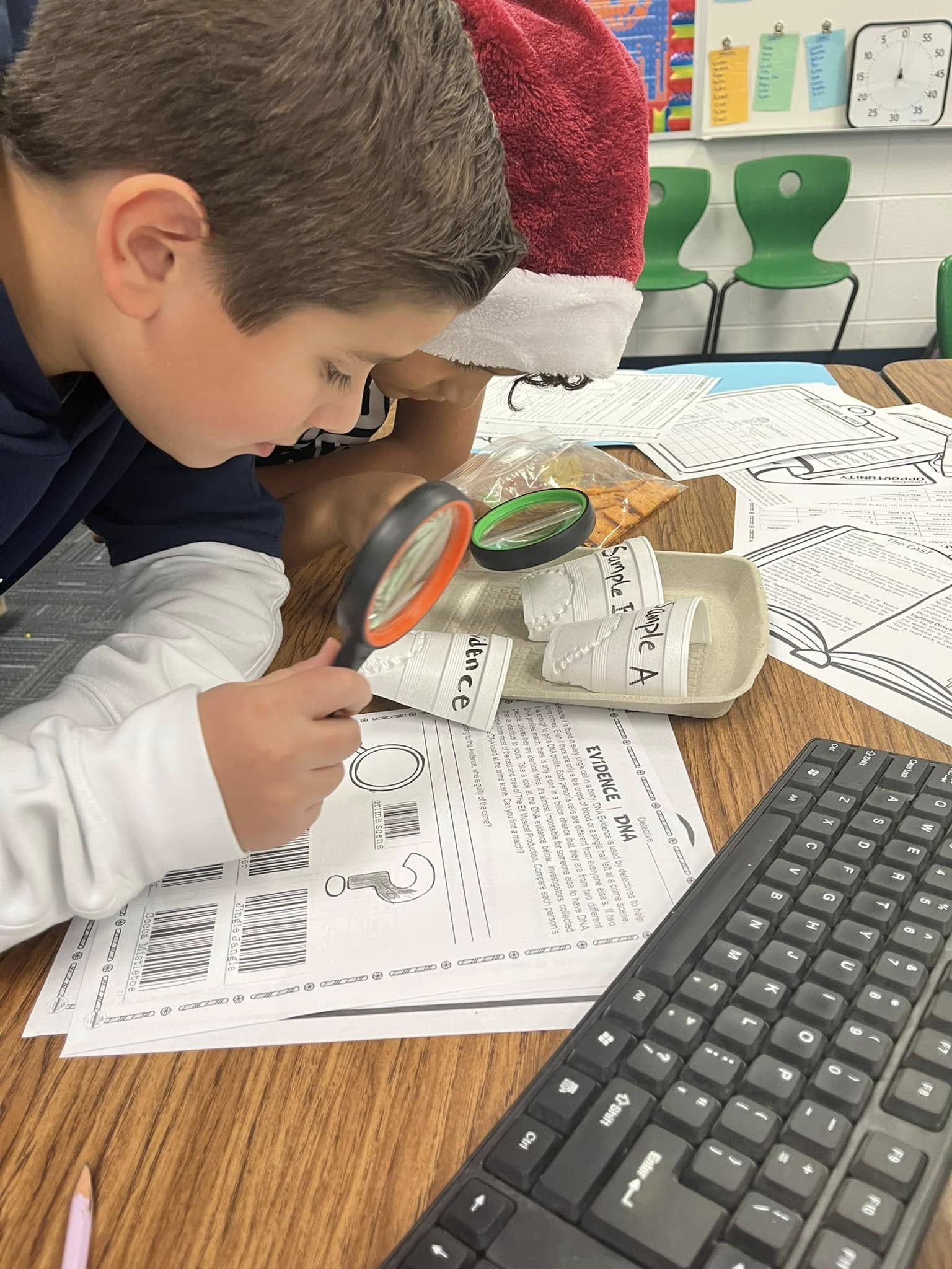 AIG students working on a project