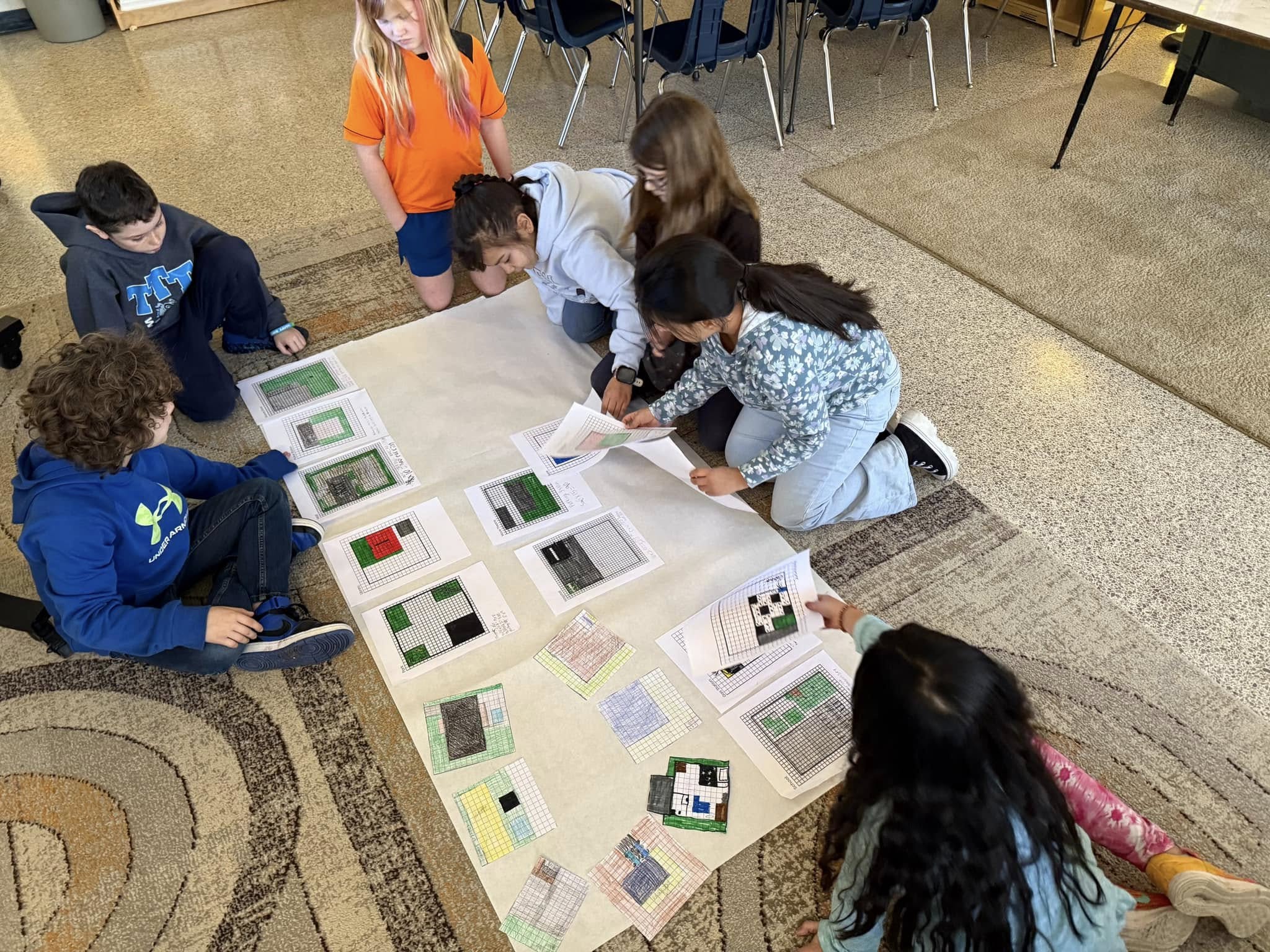 Elementary AIG working on project