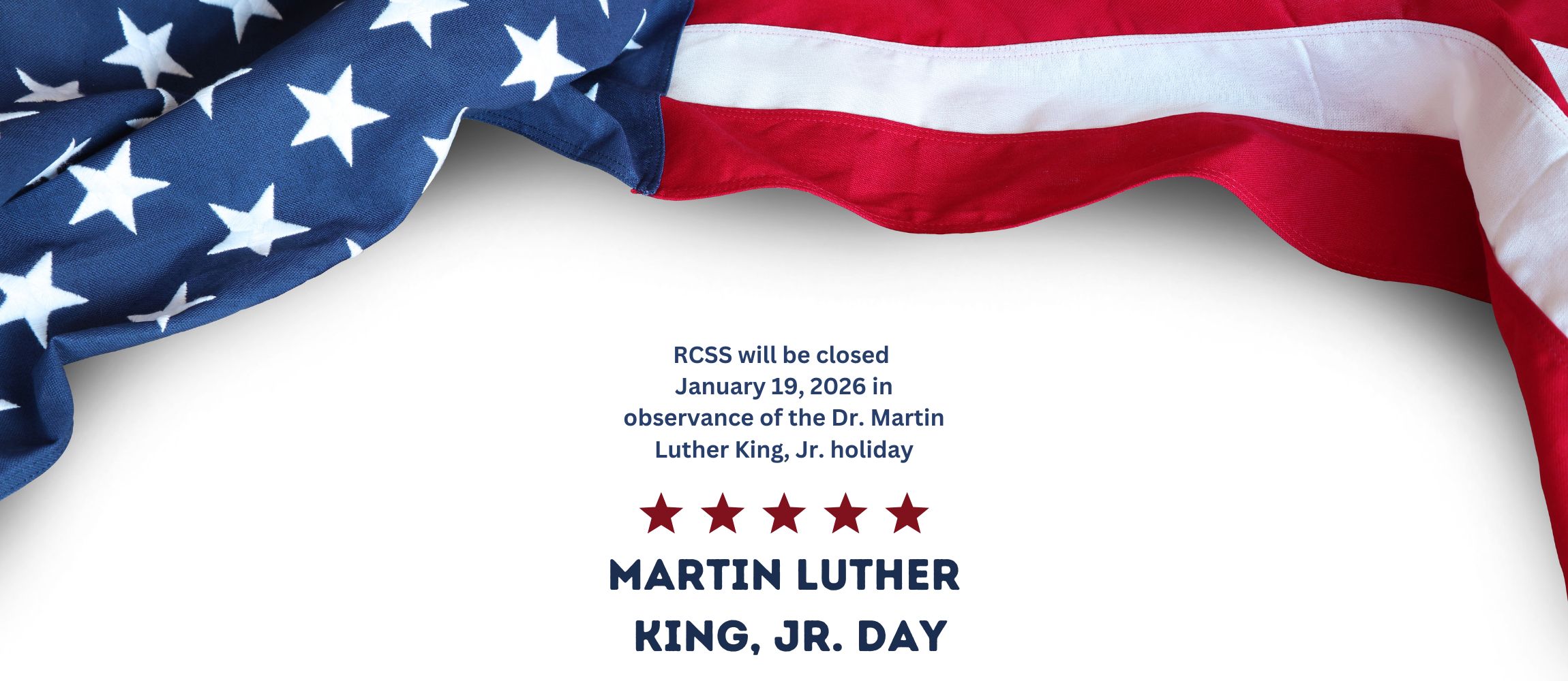 Martin Luther King Jr. Holiday - no school