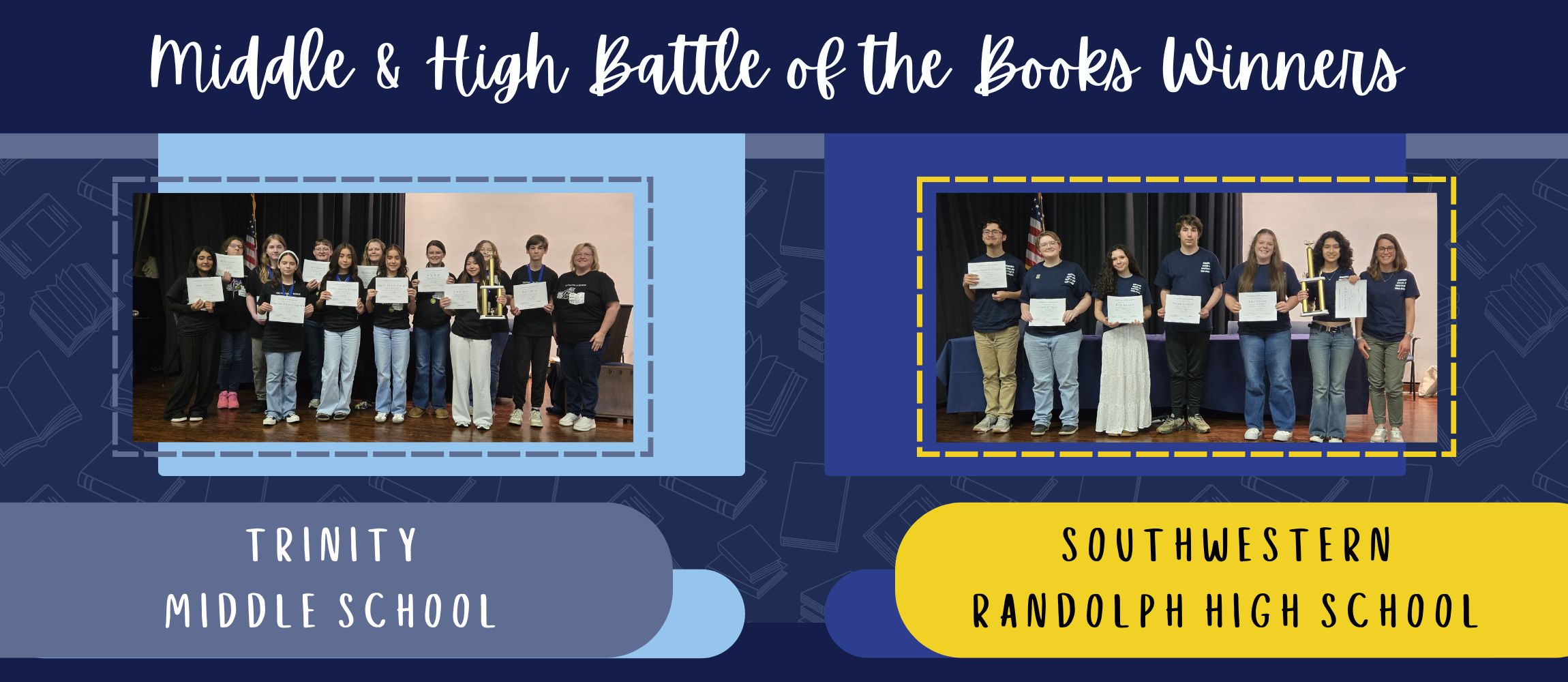 Middle &amp; High BOB winners