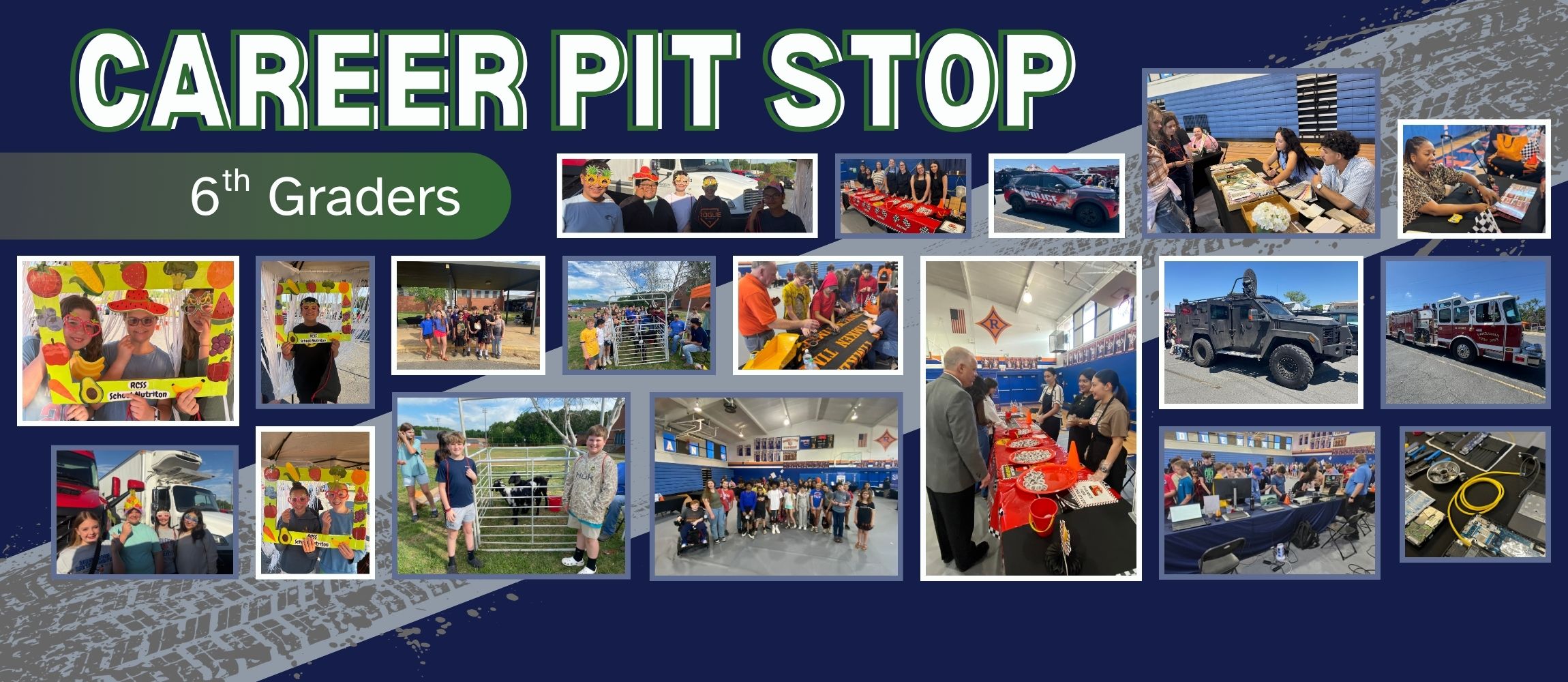 6th grade Career Pit Stop at RMS