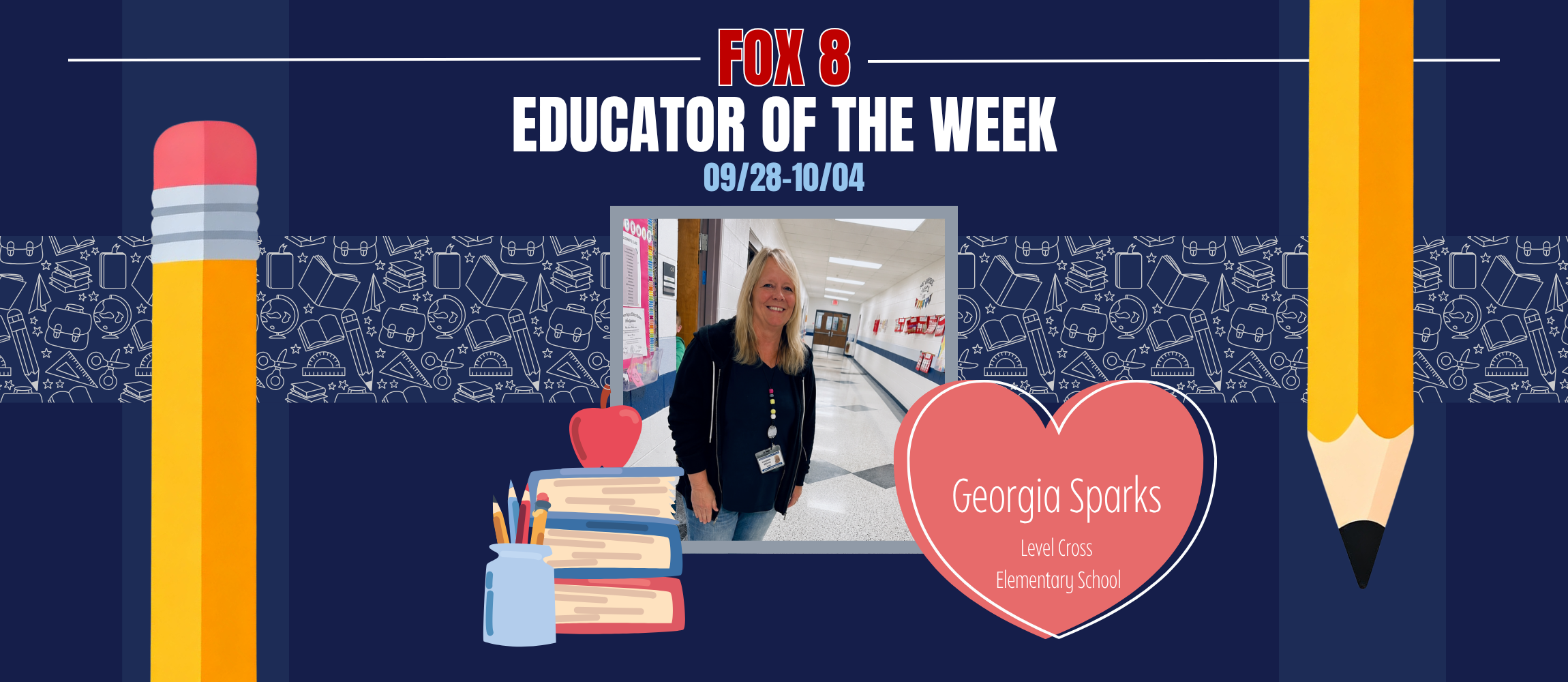 Fox 8 Educator of the Week Georgia Sparks LCES