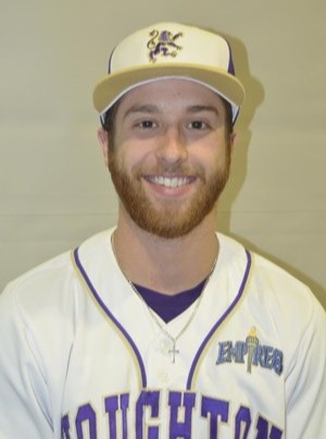 A picture of Carl Holmes. Baseball College Athlete