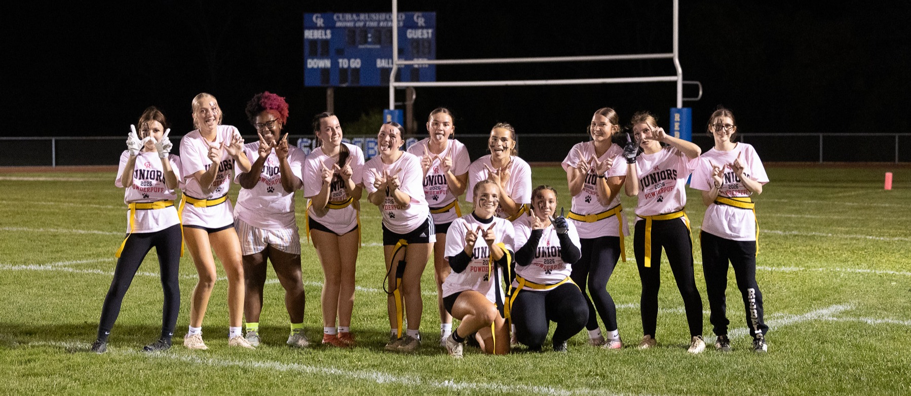 Class of 2028 Powder Puff Champs