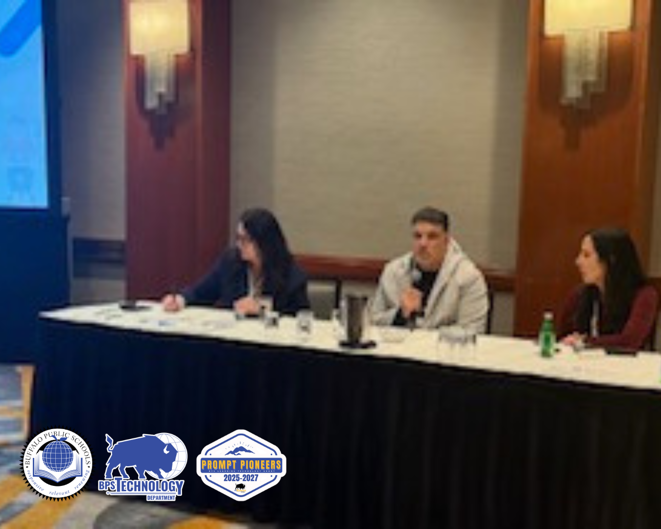 CTO Julianna Sciolino Sitting on a Panel