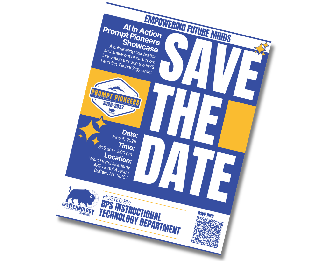 Save the Date Flyer