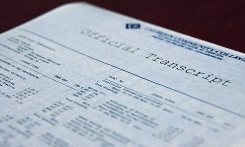 Transcript picture