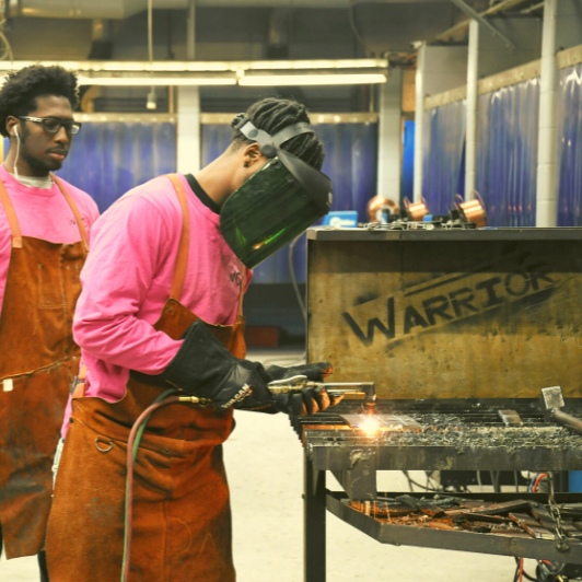 Walker Career Center Welding student gains valuable career readiness skills