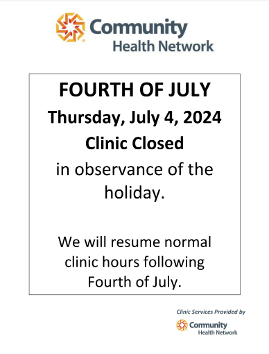 4th July Closure