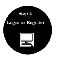 Step 1: Login or Register
