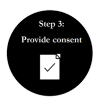 Step 3: Provide consent