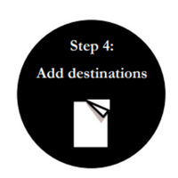 Step 4: Add destinations