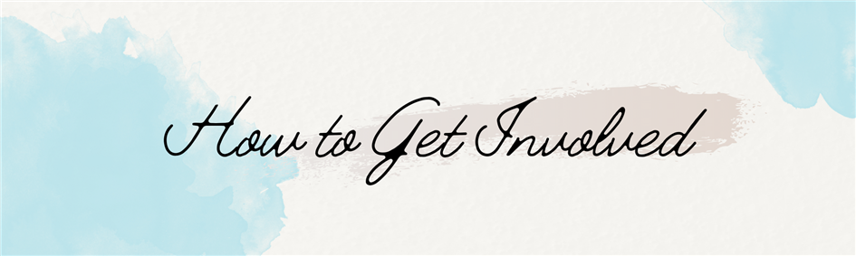 How to Get Involved banner