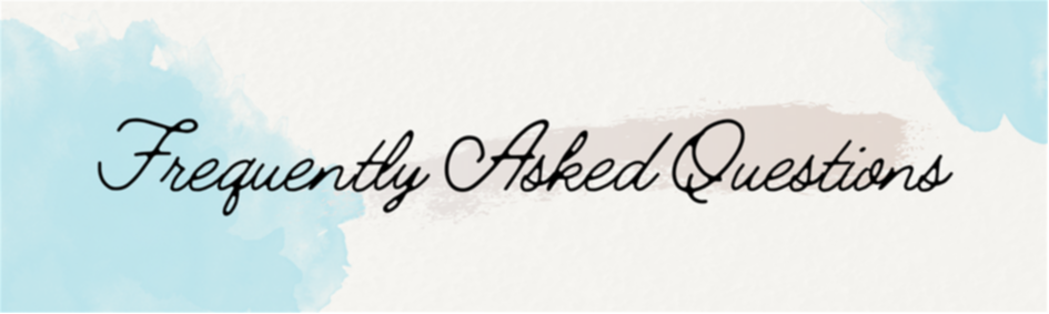Frequently Asked Questions Banner