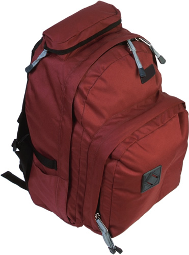 Red backpack