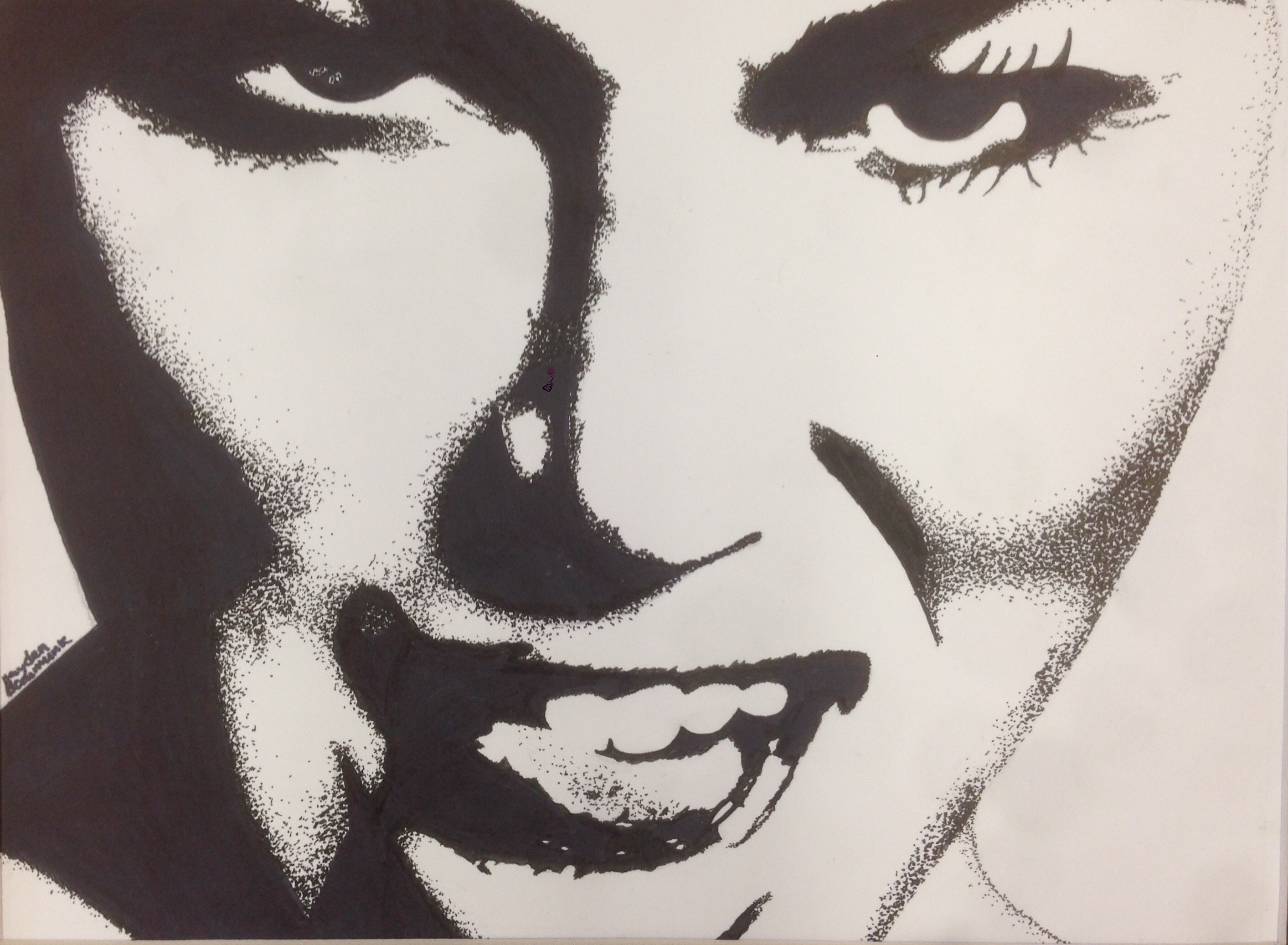 Stippled Portrait