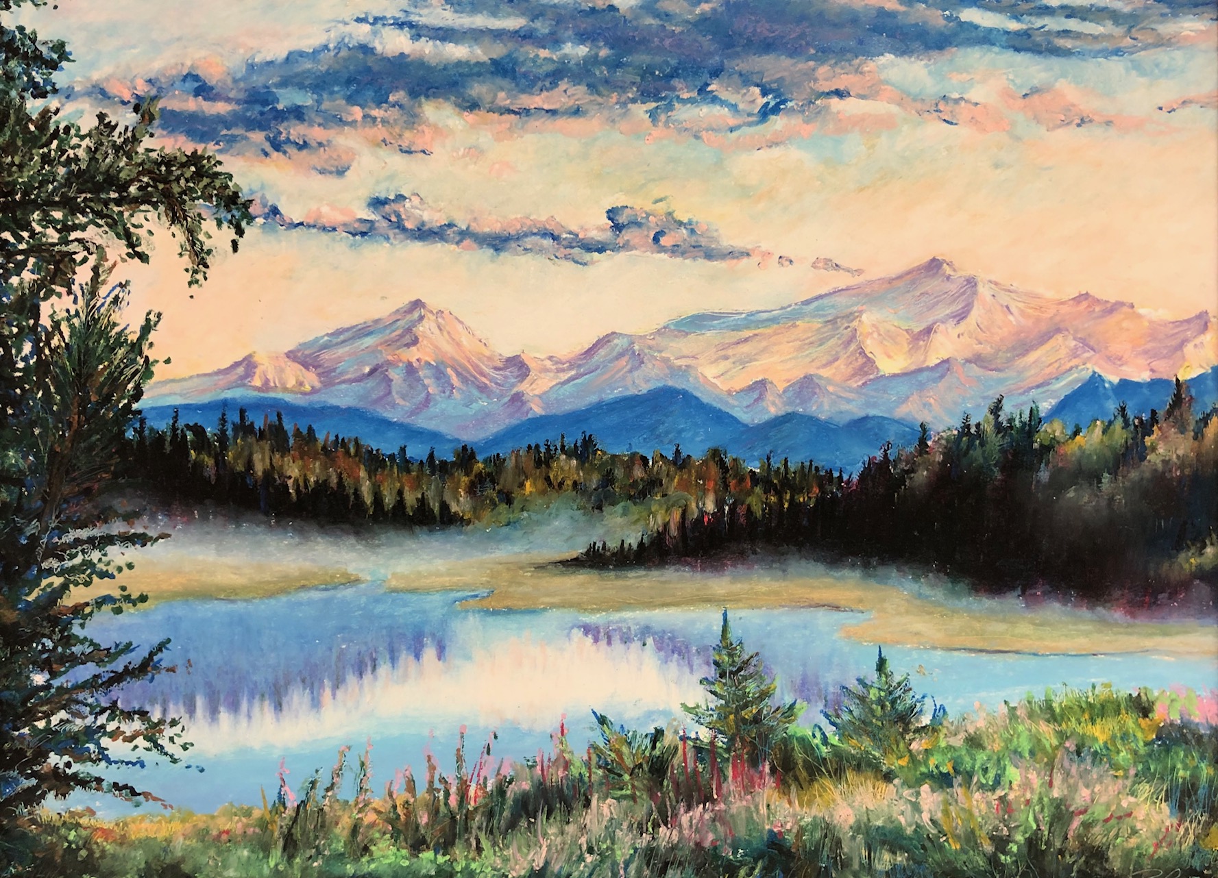 Oil Paint Landscape
