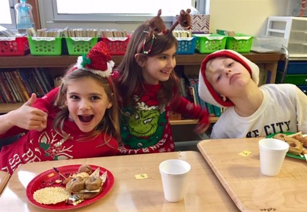 students smiling