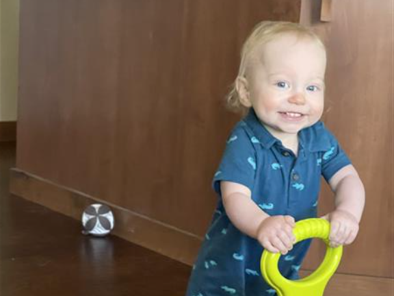 baby smiling