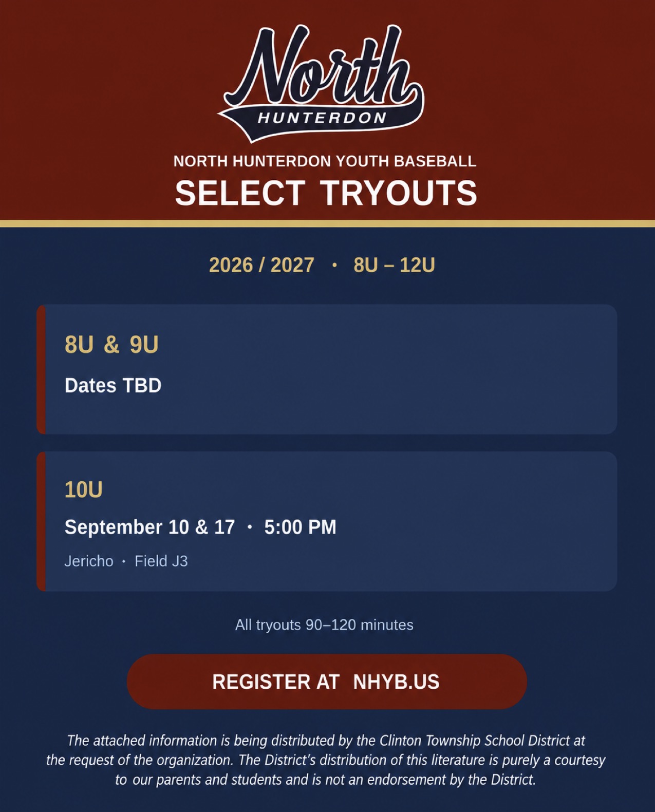 NHHS Tryout